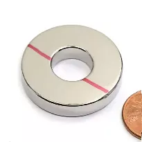آهنربای نئودیمیوم رینگی 17.5x7x3