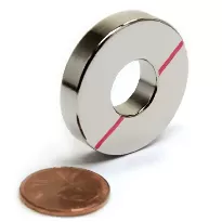آهنربای نئودیمیوم رینگی 30x10x5