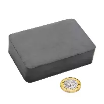 آهنربای فریت بلوکی 75x50x20