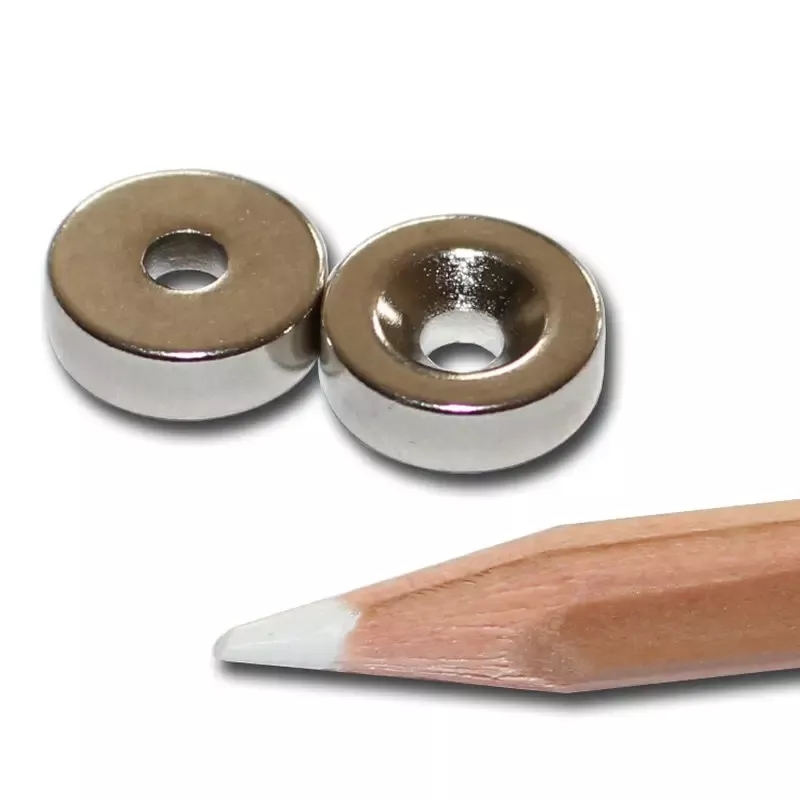 آهنربای نئودیمیوم کونیک با ضخامت 4mm