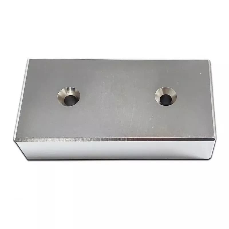 Perforated block neodymium 100x50x25